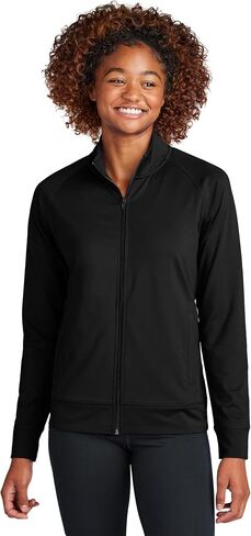 Sport-Tek Women's Sport-Wick Stretch Cadet Cadet Jacket LST857 in Kuwait