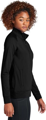 Sport-Tek Women's Sport-Wick Stretch Cadet Cadet Jacket LST857 in Kuwait