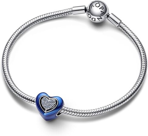 Charm Pandora 792750C01 blue rotating heart in Saudi Arabia