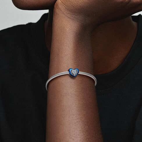 Charm Pandora 792750C01 blue rotating heart in Saudi Arabia