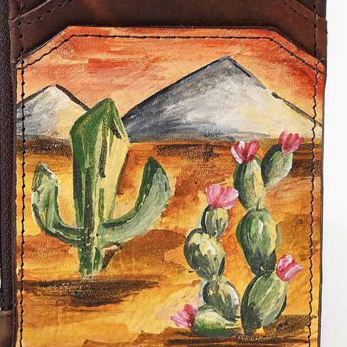Western Leather Women's Card Holder by American Darling in Saudi Arabia