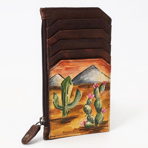 Western Leather Women's Card Holder by American Darling in Saudi Arabia