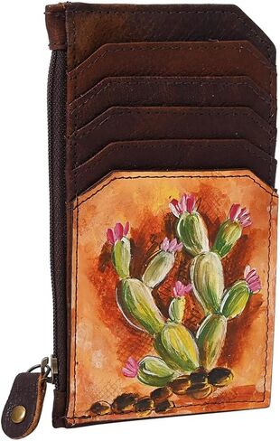 Western Leather Women's Card Holder by American Darling in Saudi Arabia