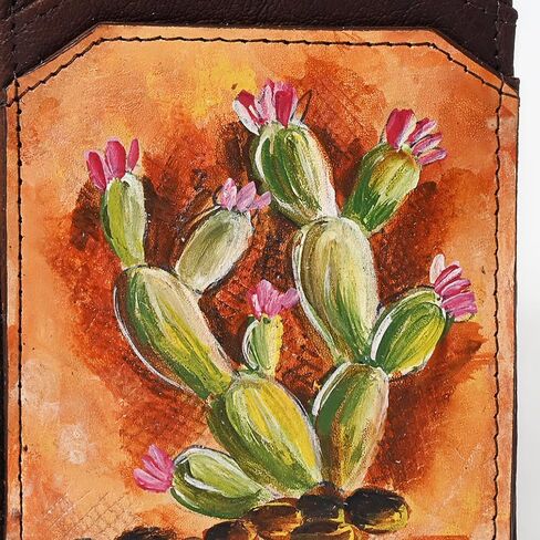 Western Leather Women's Card Holder by American Darling in Saudi Arabia