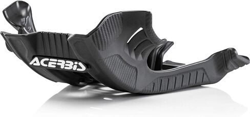 Acerbis Skid Plate (BLACK/WHITE) For 06-23 YAMAHA YZ125 in Saudi Arabia