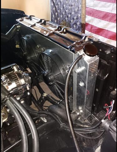 Aluminum Radiator Shroud Fan for 1973-1991 Chevy C10 C20 C30 K10 K20 K30 Pickup Blazer GMC in Saudi Arabia