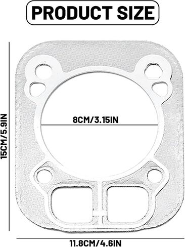 2 Pack 32-841-02-S Moleder Cylinder Cylinder Casket Kit ، بديل لـ Kohler SV710 SV715 KT610 KT620 KT715 KT725 KT730 KT735 KT740 ، يحل محل 32 841 02S 3284102S in Saudi Arabia