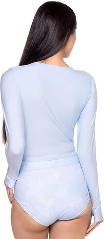 Coolibar Upf 50+ Women's Bayfront Rash Guard Bra Top - Sun Protection in Kuwait