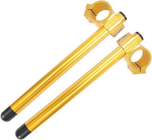 Aluminum Clip On Handlebar, 43mm Universal Motorcycle Fork Handle Set with Easy Installation, Premium Quality, Universally Fit, for Variety of Motorcycles in Saudi Arabia