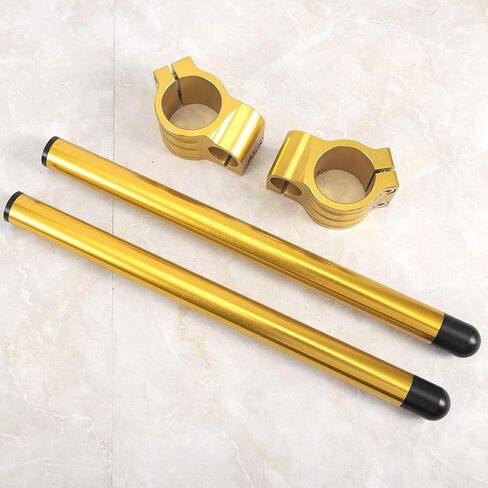 Aluminum Clip On Handlebar, 43mm Universal Motorcycle Fork Handle Set with Easy Installation, Premium Quality, Universally Fit, for Variety of Motorcycles in Saudi Arabia