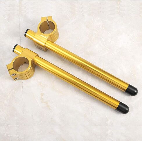 Aluminum Clip On Handlebar, 43mm Universal Motorcycle Fork Handle Set with Easy Installation, Premium Quality, Universally Fit, for Variety of Motorcycles in Saudi Arabia