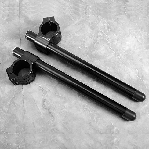 Aluminum Clip On Handlebar, 43mm Universal Motorcycle Fork Handle Set with Easy Installation, Premium Quality, Universally Fit, for Variety of Motorcycles in Saudi Arabia
