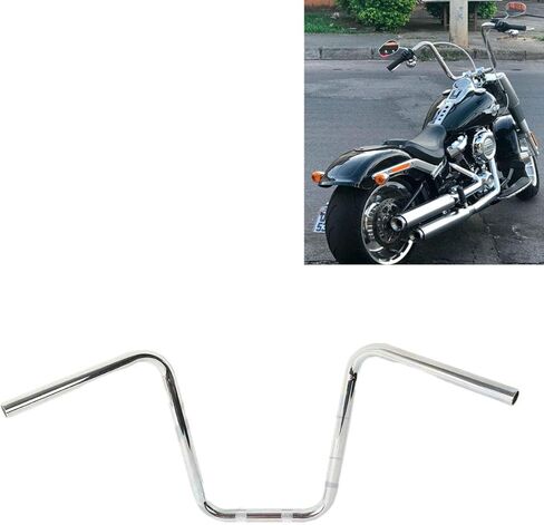 TCMT Black 14" Rise Drag Ape Hanger Bar 1" HandleBar Fits For Harley Sportster XL 883 1200 in Saudi Arabia