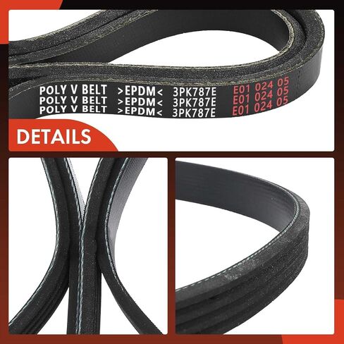 A-Premium Stretch Fit Belt Serpentine Drive متوافق مع Mazda CX-5 2013-2017 ، CX-3 2016-2021 ، 3 Sport 2012-2020 ، 3 2012-2020 ، L4 2.0L 2.5L in Saudi Arabia