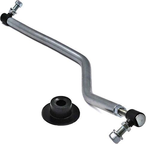 HD Switch Improved Adjustable Steering Drag Link 21546337 LH Left Hand for Ariens Mowers Lawn Tractors - Tough Crimp Construction 50% Stronger - Sector Gear Dust Cap Included in Saudi Arabia