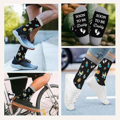ZAGKOO Socks for Women, Men - Expecting Gift for New Mom Dad Parents Pregnancy Women - Christmas Gifts for First Time Parents in Kuwait