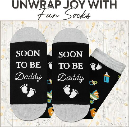 ZAGKOO Socks for Women, Men - Expecting Gift for New Mom Dad Parents Pregnancy Women - Christmas Gifts for First Time Parents in Kuwait