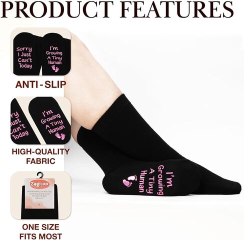 ZAGKOO Socks for Women, Men - Expecting Gift for New Mom Dad Parents Pregnancy Women - Christmas Gifts for First Time Parents in Kuwait