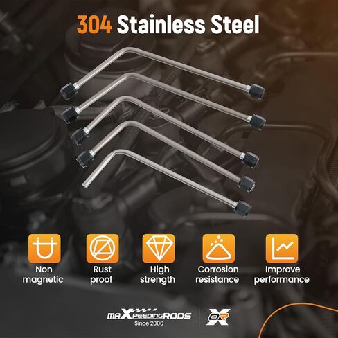 MaxPeedingRods LS Crossover Crossover Steam Vate Kit ، AN4 FUEL BRAKE LINE LS LS Stail Steam Port for LS1 LS3 LS6 LS7 LS9 LSX in Kuwait