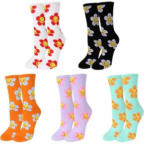 Tie Dye Socks Personalized Unisex Black White Combed Cotton Hippie Designs Cushion Novelty Funny Athletic Socks Cool Tie-dye Gifts for Adults 2 Pairs in Kuwait