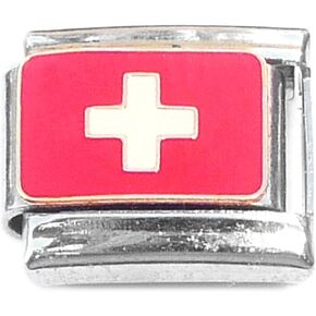 Flag Of Switzerland Italian Charm in Saudi Arabia