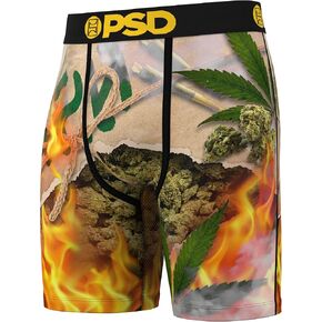 PSD Men's Trop Stoney Buds Boxer Briefs, Multi, M in Kuwait