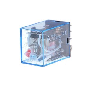 1PCS الغرض العام LY2NJ HH62P التتابع الكهرومغناطيسي الإلكترونية مؤشر LED 10A 8 دبابيس DPDT AC/DC 12V 24V 110V 220V (110V-DC) in Kuwait