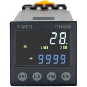Product DH48S DC/AC24V AC220V Precision Programmable Delay Relay 0.01S-99990h with Socket Base DH48S Series Time Relay(MG6A-5TA - 24V ACDC) in Saudi Arabia