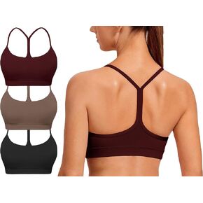 حمالات رياضية مبطنة للسباغيتي للنساء - قم بتجريدة يوجا لليوغا (3 عبوات) in Kuwait