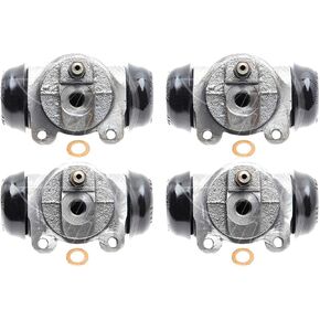 Front Drum Brake Wheel Cylinder - Front Rear Drum Brake Wheel Cylinder Kit Brake Wheel Cylinder 4PC Compatible with Dodge W300 Pickup 1957-1968 Compatible with Dodge W300 Series 1960-1967 01271511 in Saudi Arabia