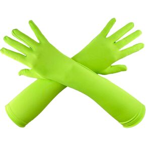 قفازات أزياء دنة للنساء والرجال 15 "طول الكوع قفازات حفلات كوزبلاي هالوين in Kuwait