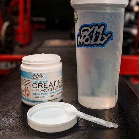 Creatine Hydrochloride Powder | Creatine HCL Powder | Highly Soluble Creatine Hydrochloride | 750mg | Unflavored | Vegan | 75 Servings in Saudi Arabia