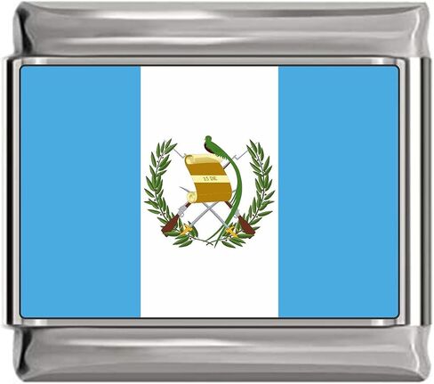 Guatemala Flag Italian Charm in Saudi Arabia