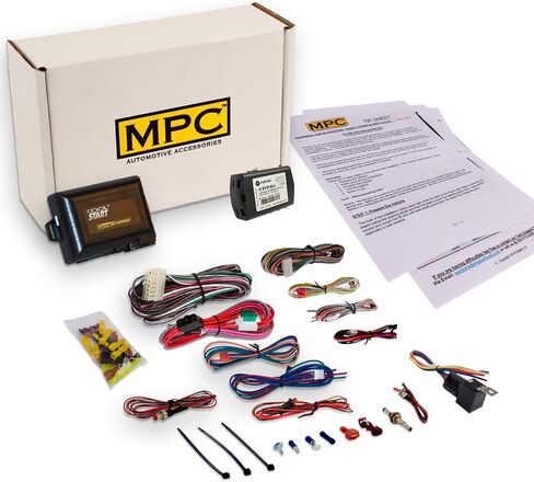 MPC Factory Remote Activated Remote Start with Data Module Compatible with 2011-2014 Ford E-250 - Includes Programmer - Need Windows PC w/USB Port in Saudi Arabia