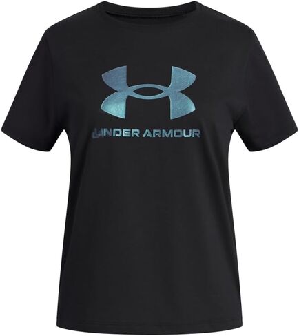 Under Armor Girls منافسة Shimmer قصيرة الأكمام T قميص in Saudi Arabia