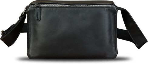 Genuine Leather Messenger Bag for Men Vintage Real Soft Leather Shoulder Bag Crossbody Bag Satchael Purse in Saudi Arabia