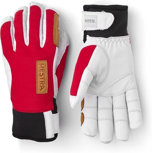 قفاز Hestra Ergo Grip Active Wool Terry بخمسة أصابع - كحلي/أوف وايت - 9 in Saudi Arabia