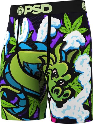 PSD Men's Trop Stoney Buds Boxer Briefs, Multi, M in Kuwait