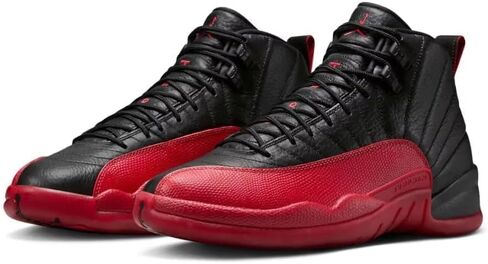 Jordan Air 12 Retro Black Varsity Red Flu Game Men's Size 13 in Saudi Arabia