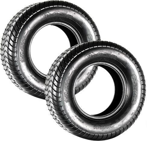 ecustomrim 2 pack tire 20.5x8.0-10 205/65-10 نطاق الحمل الداس العميق e 10 ply للجرار MOWER D.O.T. موافقة in Saudi Arabia