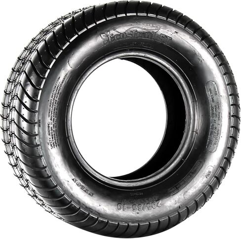 ecustomrim 2 pack tire 20.5x8.0-10 205/65-10 نطاق الحمل الداس العميق e 10 ply للجرار MOWER D.O.T. موافقة in Saudi Arabia