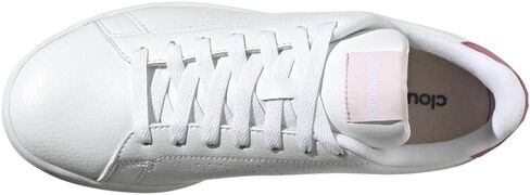 حذاء تنس Adidas Women's Advantage Base Court، زهور بيضاء، مقاس 6 in Kuwait