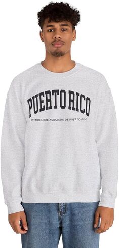 Puerto Rico Adult Unisex Crewneck Sweatshirt in Saudi Arabia
