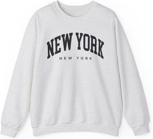 New York New York Adult Unisex Crewneck Sweatshirt in Saudi Arabia