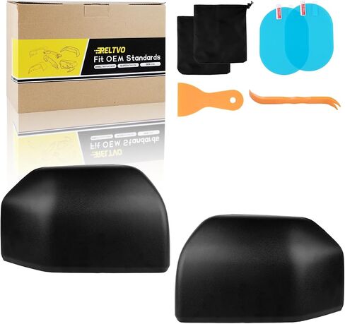 Chrome Driver Side Mirror Cover Cap Compatible with Ford F150 2015 2016 2017 2018 2019 2020, Direct Replacement (Left Side Only) in Saudi Arabia
