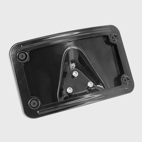 DOKILI منحنى لوحة الترخيص الإطار MOUNT Frame 3148 لـ Harley-Davidson لـ H0NDA VTX1300/1800 دراجات نارية وتطبيقات مخصصة ، Black Gloss in Saudi Arabia