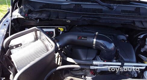 أنظمة كمية مرشح الهواء البارد الأسود مع درع الحرارة 2009-2018 متوافقة مع RAM 1500 5.7L V8 in Kuwait