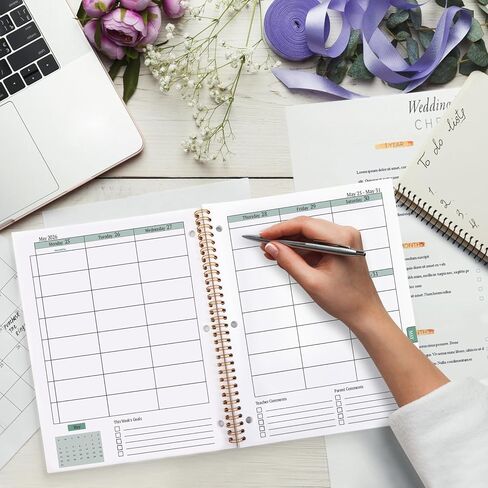 Student Planner 2024-2025 - Monthly & Weekly School Planner 2024-2025 for Middle School and High School, Aug 2024 - Jun 2025, 8.5" x 11", 2024-2025 Student Planner Academic Year with Stickers - Black in Saudi Arabia