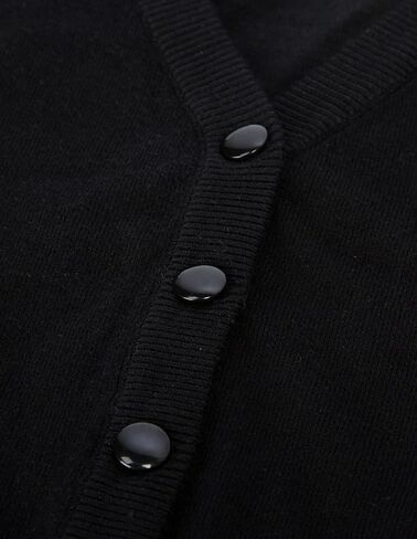 Belle Poque Women's V-Neck Button Down 3/4 Sleeve Classic Knit Cardigans Blue Shrugs S in Kuwait