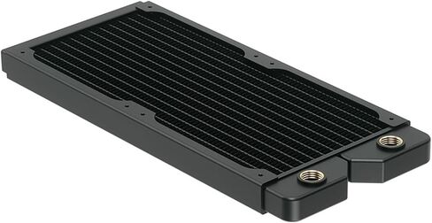 20mm Thickness 240MM 360MM Ultra-Thin Copper Radiator G1/4"(240MM White) in Saudi Arabia